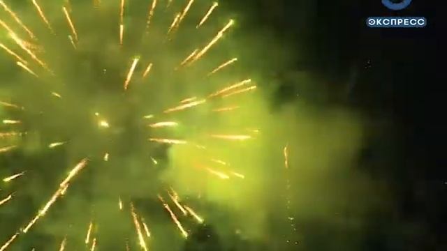 В Пензе прошел праздничный фейерверк