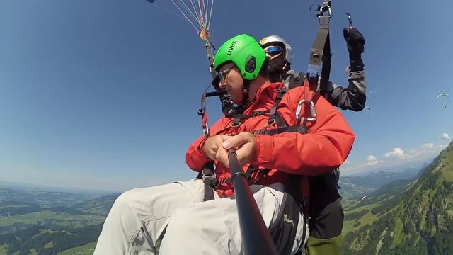 Tandem paragliding Andelsbuch, Austria │ Тандемные полеты Андельсбух, Австрия