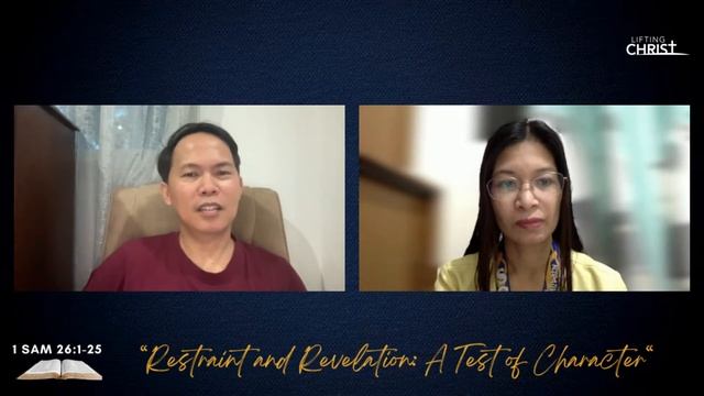 1 Samuel 26:1-25 "Restraint and Revelation: A Test of Character" | LC Devotional (04.23.24).