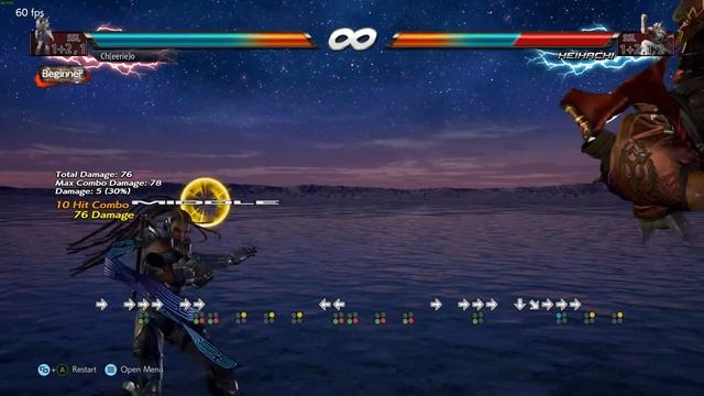 Raven ws+1 | ws+2 | 4~3 | d/f+4 into f,f+3 rage drive combo with f,f+3 into qcf+1,2 ender