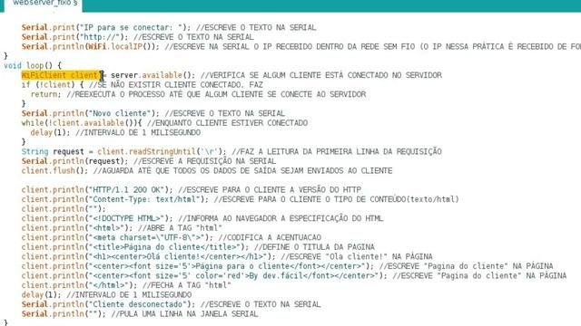 Tutorial ESP8266 Web Server Usando a IDE do Arduino