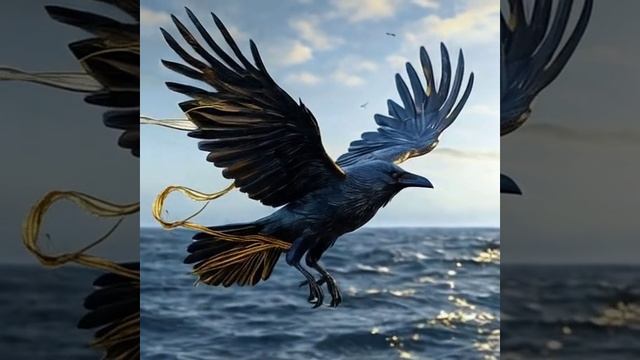 «Летит ворон чрез Черное море, несет нитку шелковинку; ты нитка оборвись, а ты кровь уймись».
