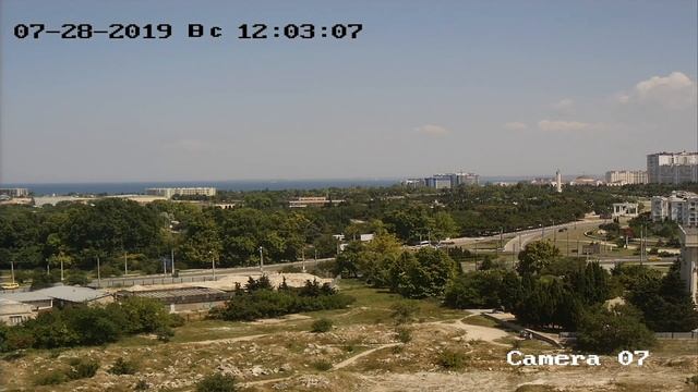 вид на площадь Неустроева.28 июля 2019 года
