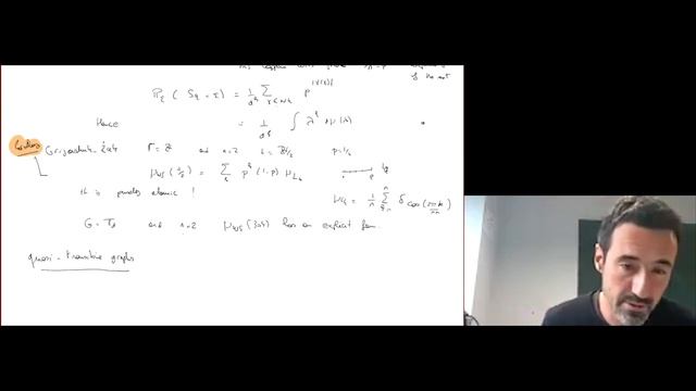 Kyoto University "Spectrum of random graphs" L.2 Charles Bordenave (CNRS ＆ Aix-Marseille University