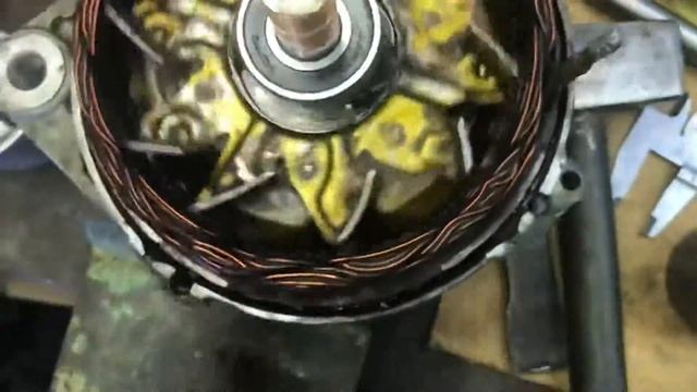 Установленный ротор