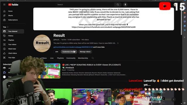 🔴LIVE | *NEW* DONATING ROBUX to EVERY Viewer (PLS DONATE💸) #weback