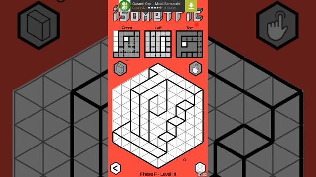 isometric phase F level 3