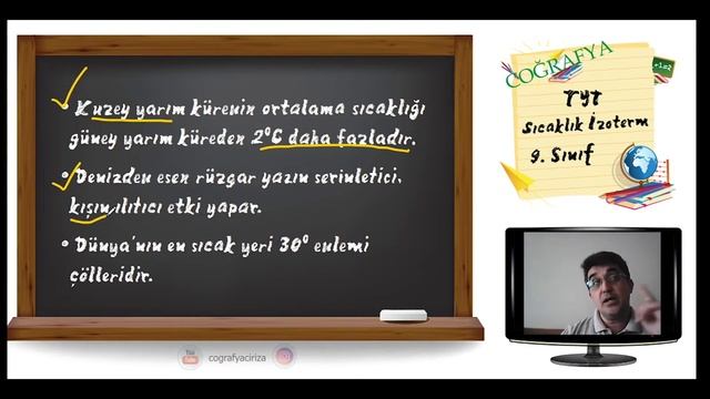11) Sıcaklık ve İzoterm Coğrafya TYT