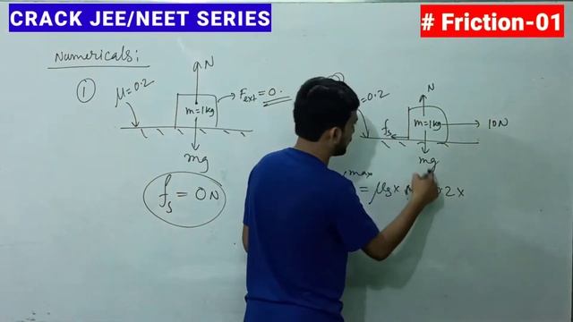 CRACK JEE/NEET SERIES By Rajesh Sir II # Friction 01 II Class 11 ll NEWTON'S LAWS OF MOTION