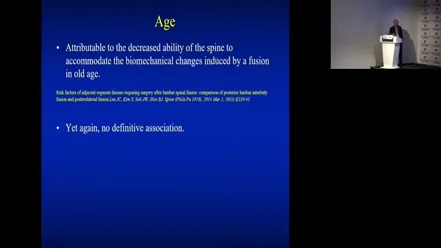 Adjacent segment disease. How to avoid it? Salman Sharif