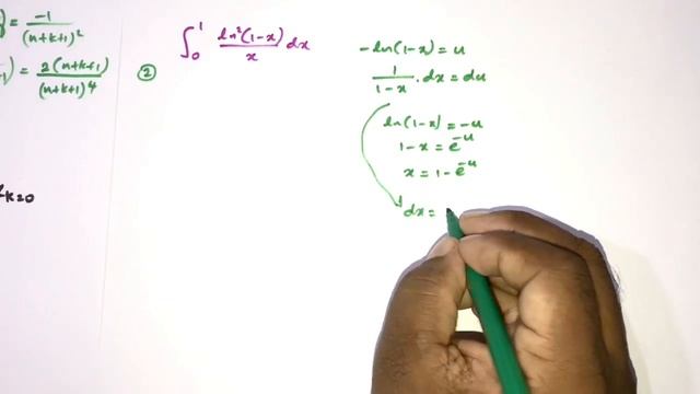 Integral of ln^2(1-x)/x from 0 to 1