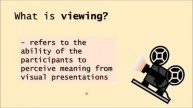 Viewing as the Fifth Macro-skill| Communication Arts