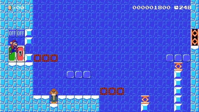 mario goes golfing by オイラSC SANS ~ World Record! 🍄 Super Mario Maker 2 ✹Switch✹ #aqr