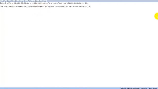 Vector Error Correction Model (VECM) - Step 4 of 4