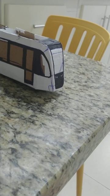 gongo(sino) e buzina do VLT Carioca de miniatura