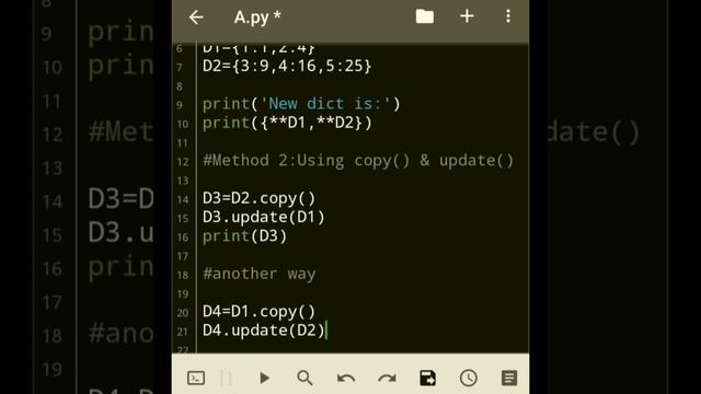 #Merge two #dictionaries by 3 Methods in #Python