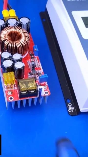 Boost Converter as a Solar Battery Charger, Does it work? #shorts