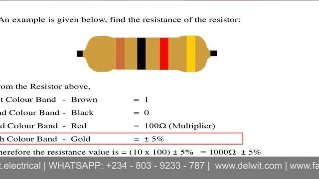 Resistor Colour Code Explained