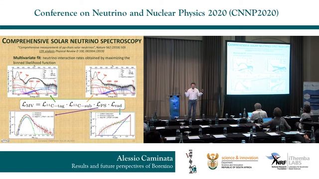 CNNP2020 - Alessio Caminata: Results and Future Perspectives of Borexino