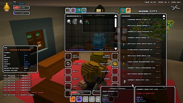 Играем в Cube World - Новый кубический мир