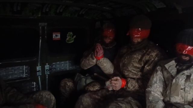 Пленные боевики украинских формирований из Великой Новоселки.