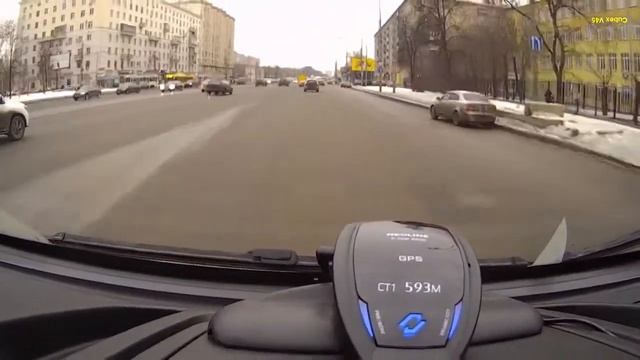 NEOLINE X-COP 8500 - Пример работы на Стрелку.