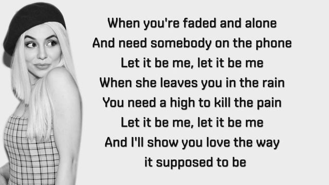 Ava Max - Let It Be Me (Acoustic) Lyrics VIdeo