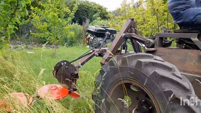 Самодельный трактор 🚜