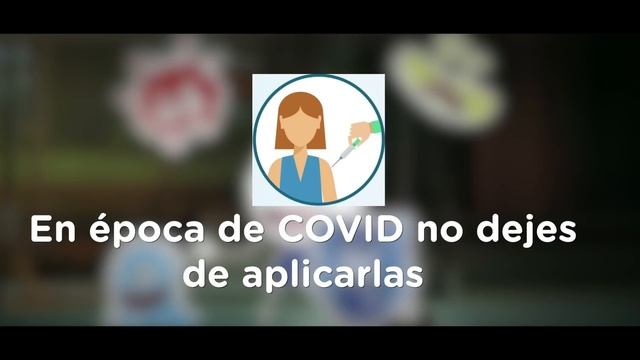 ¡Los niños de 0 a 5 años y madres gestantes deben vacunarse!