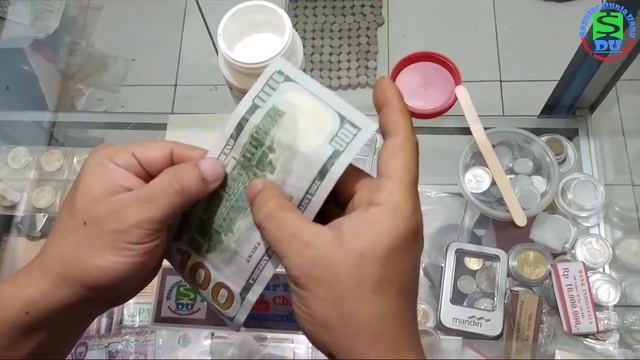Cara Memperbaiki Dollar America Yang Sobek @seputarduniauang