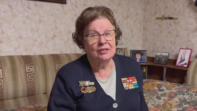 Поздравление от блокадницы Л.И. Гречухиной