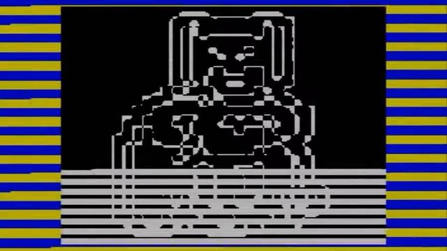 Batman (ZX Spectrum) -Loading screen