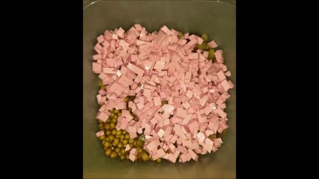 Салат "Оливье ".