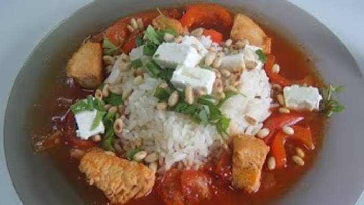 Рис с куриной грудкой. Маринкины творинки