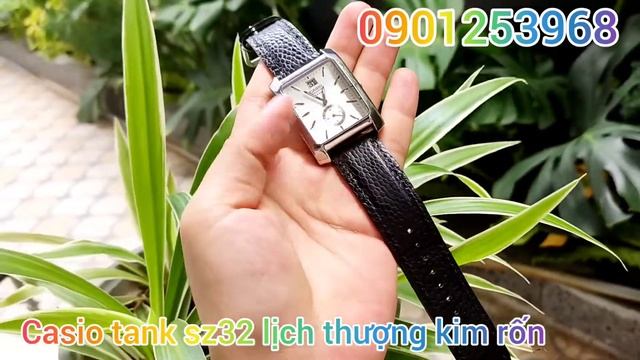 Đồng Hồ Casio Tank sz32 lịch thượng kim rốn hiếm thấy đẹp keng full chức năng - 980k - 0901253968