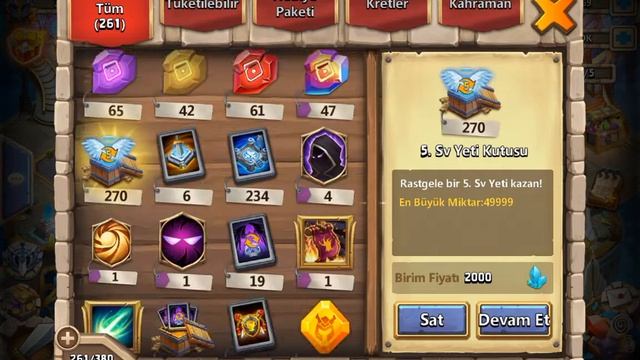 Para Yatırmadan Hesab Diz - Grief Harpist Colossus Castle Clash Schloss Konflikt