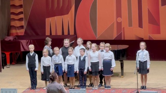 «Нотные бусинки». Муз. С. Соснина, сл. В. Семернина.