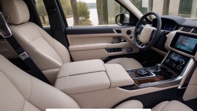 2024 Range Rover SV Long - UltraLuxury SUV in detail