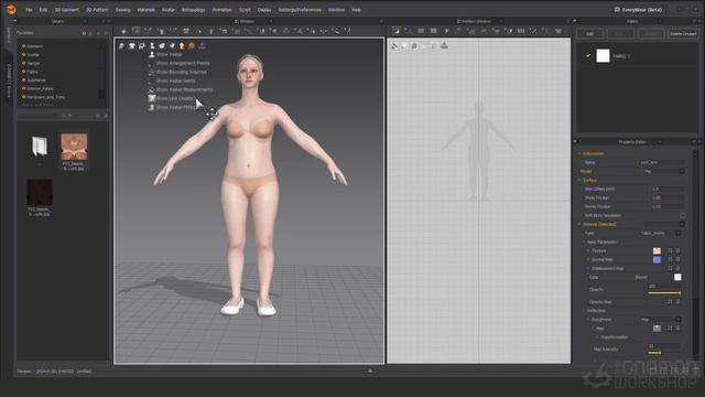 02. Using Avatars & Base Meshes In Marvelous Designer
