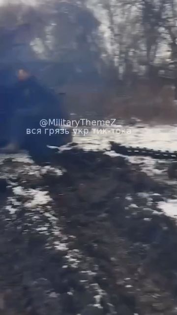 Украинскому экипажу танка повезло 😅