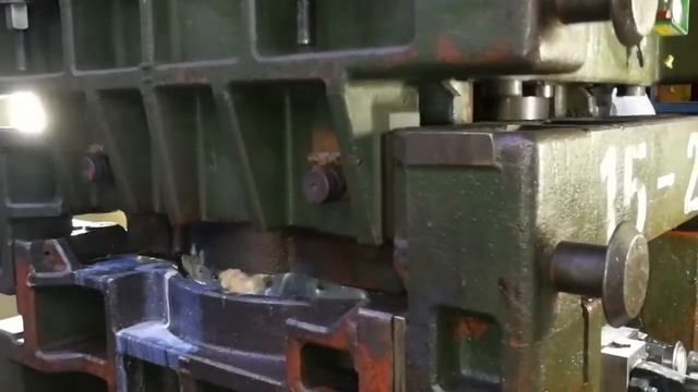 Oil pan stamping press process