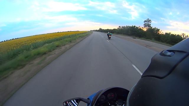 Nice moments Kawasaki ZX-9R