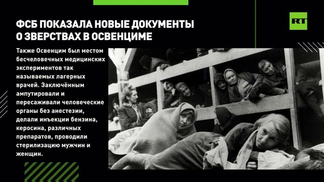 К 80-й годовщине освобождения Освенцима: ФСБ рассекретила новые документы о зверствах в концлагере