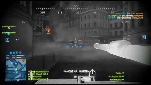 BF3 ClanWar | GTH vs. GSF | Seine Crossing | Round 1/4 | German Tank Hunters