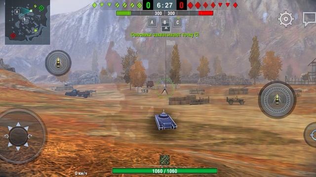 Играем в World of Tanks на КВ-1С тежолый танк