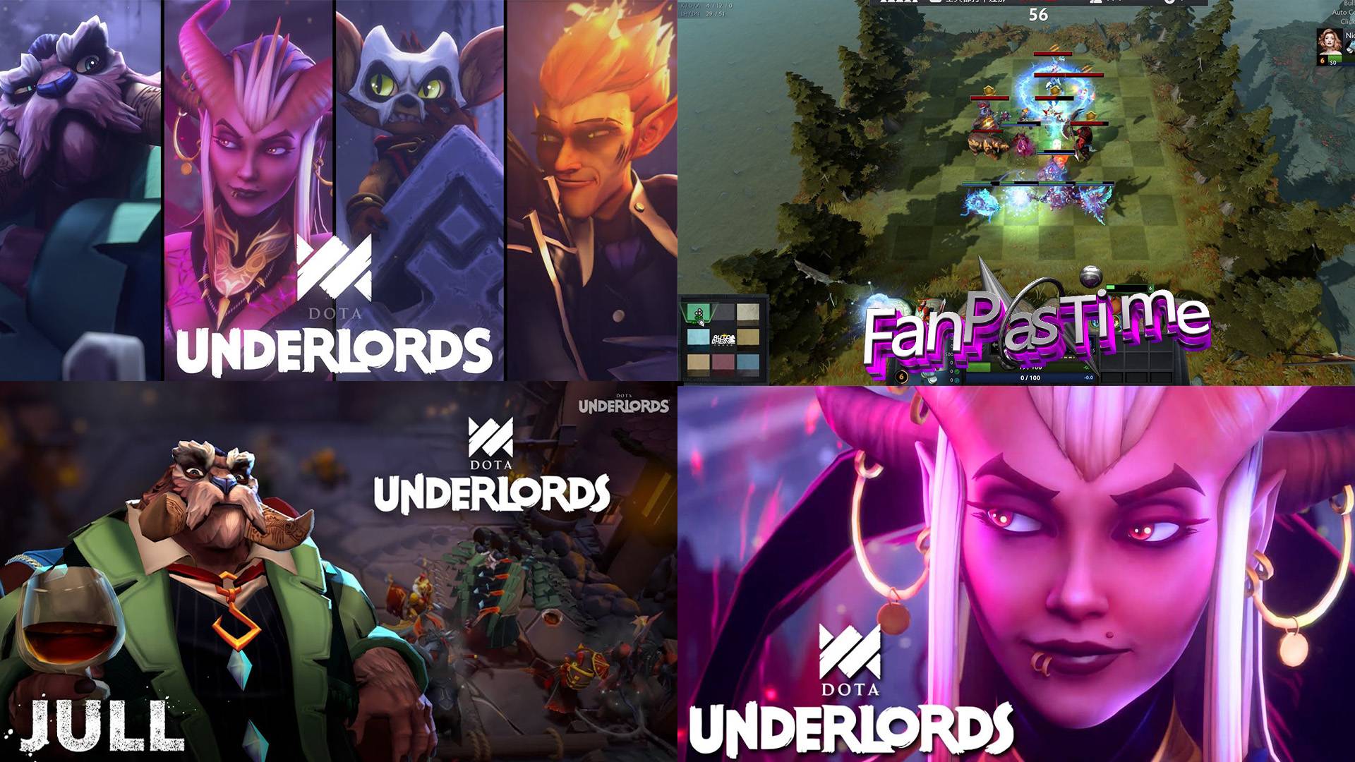 Dota Underlords 2025 Шахматы