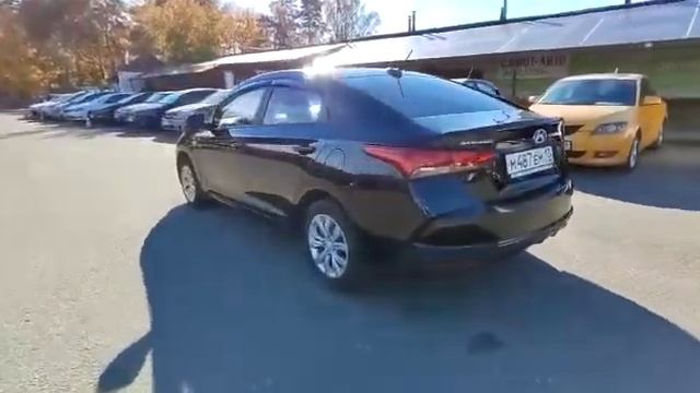 HYUNDAI SOLARIS 2020 год пробег 22 т.км., Автомат. цена 1,450 т.км.