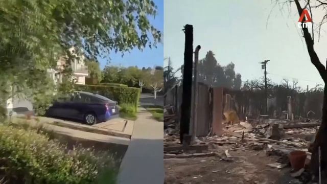 LA fire Before and after footage shows destruction of Pacific Palisades_v720P
