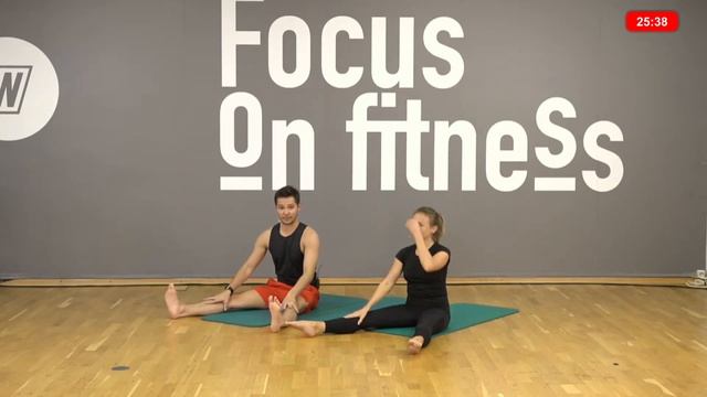 PILATES с Ириной Странцевой и Маратом Калмурзаевым | 17 июня 2021 | Онлайн-тренировки World Class
