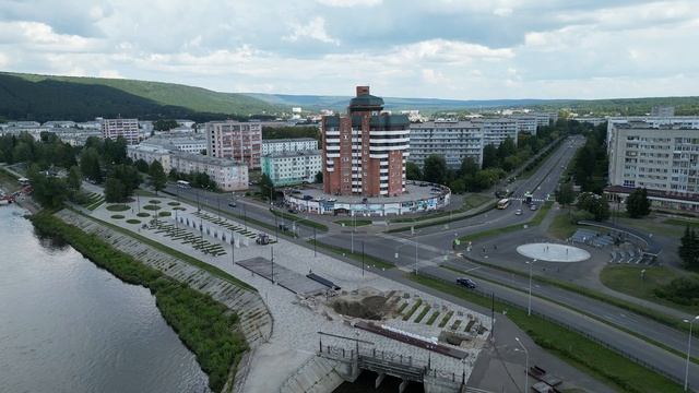 Набережная г.Зеленогорска, Красноярский край.